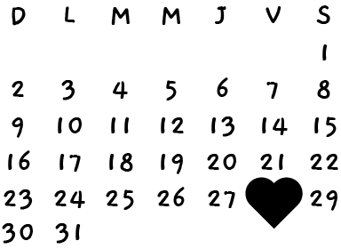 CALENDARIO SN